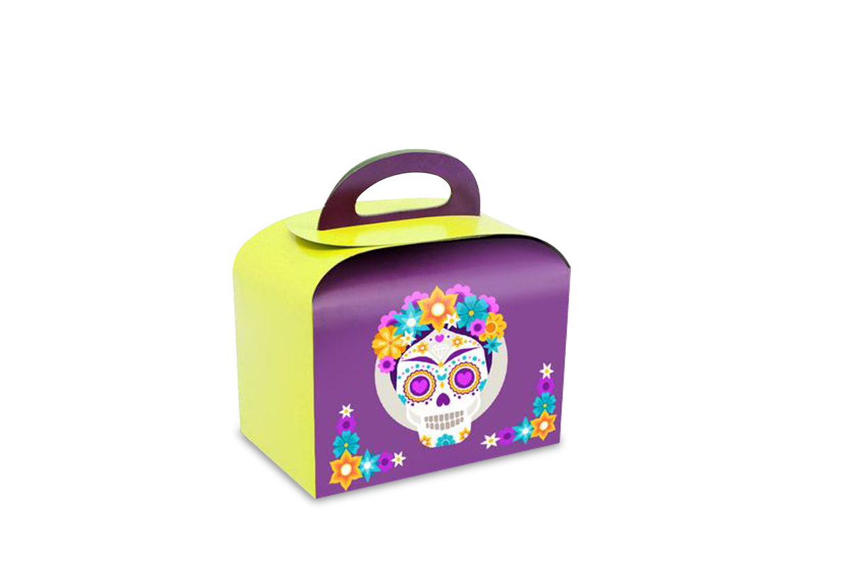 Caja tipo cajita feliz impresa