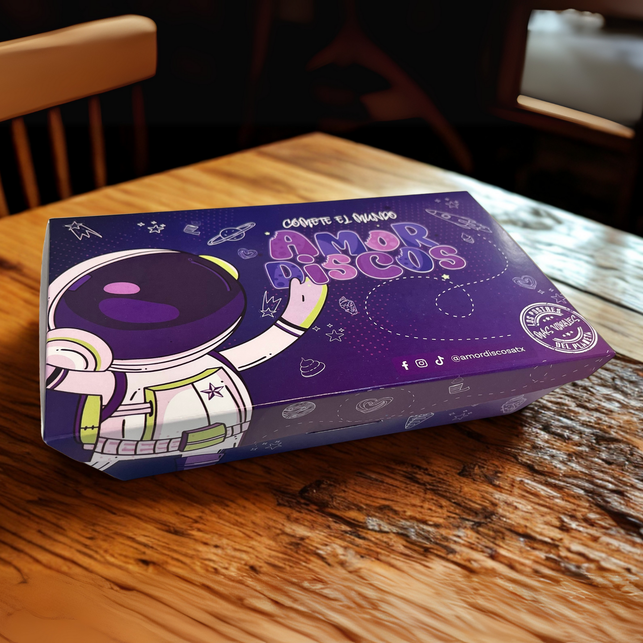 Caja para comida personalizada