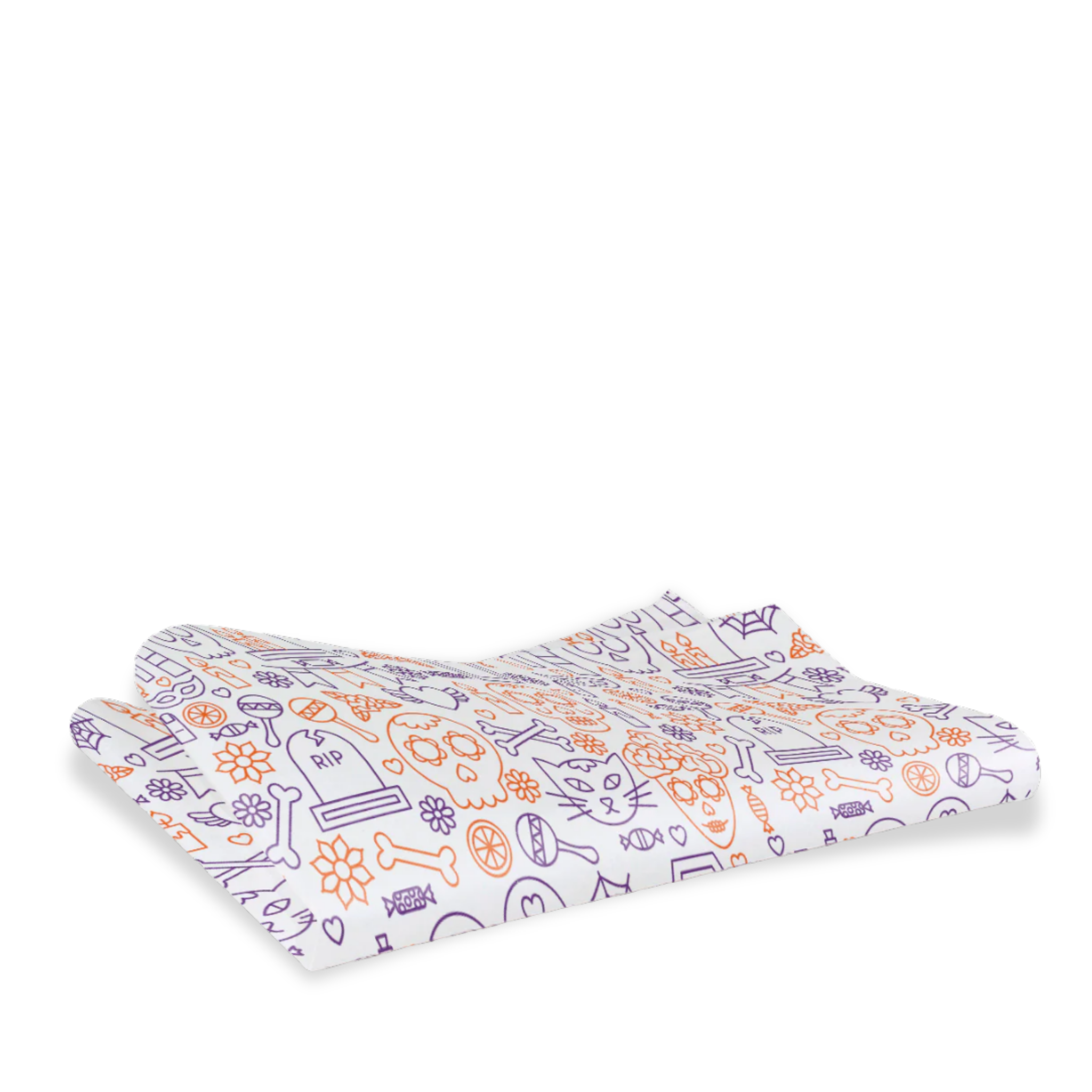 Papel para alimentos diseño dia de muertos