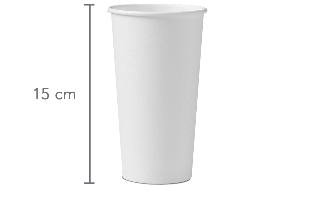 Vaso de Papel Personalizado Marca SOLO® para Bebidas Calientes