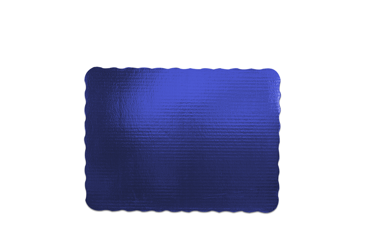 Base para Pastel Rectangular Azul