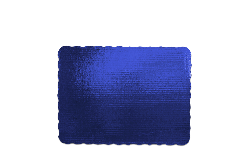 Base para Pastel Rectangular Azul