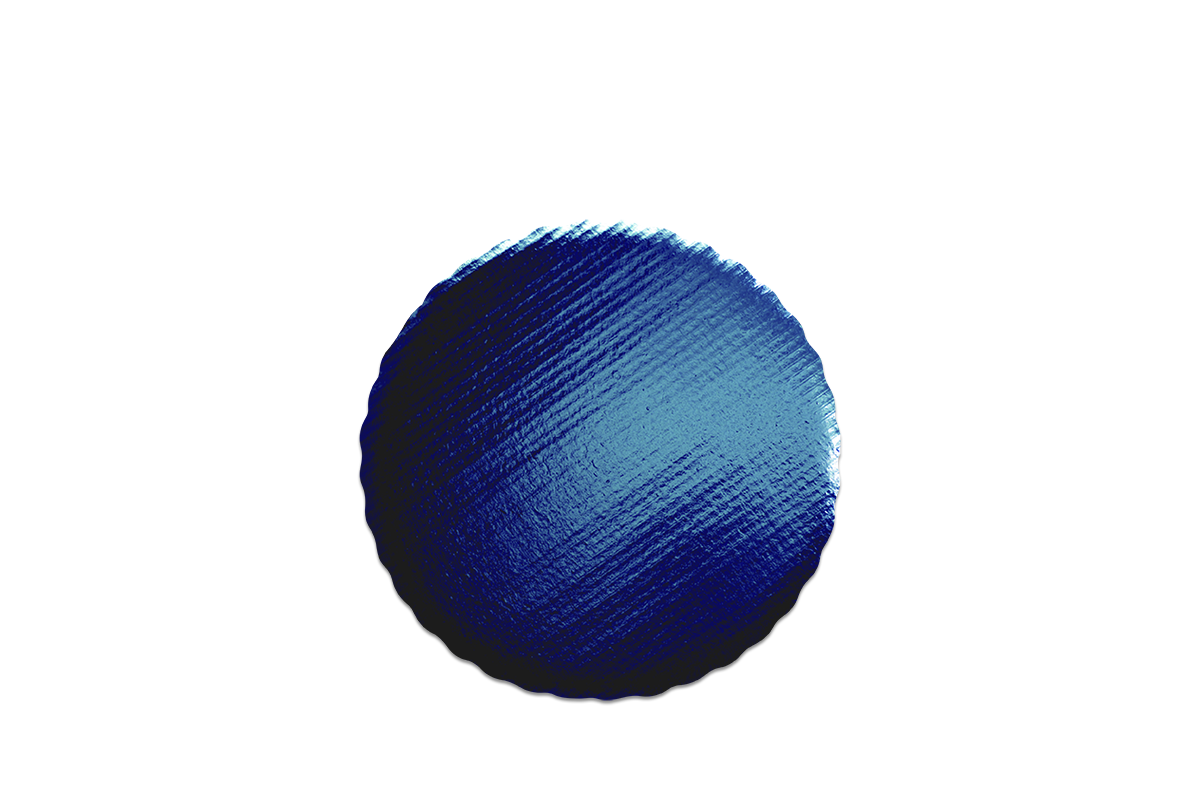 Base para pastel circular color azul