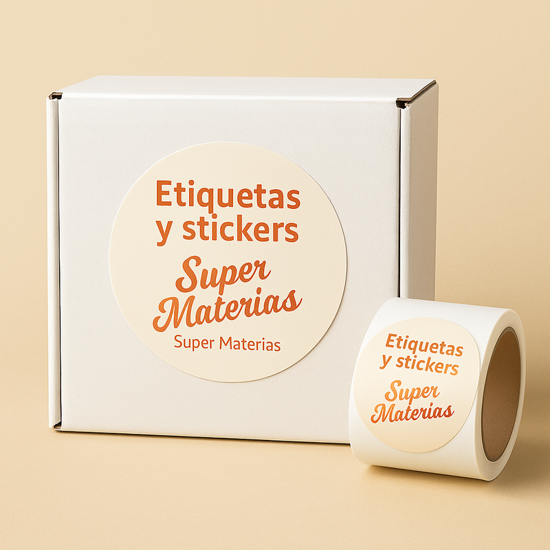 Etiquetas adhesivas y stickers