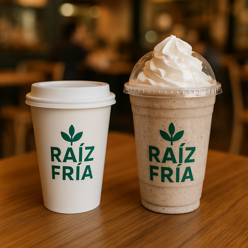 Vasos para café con impresión personalizada