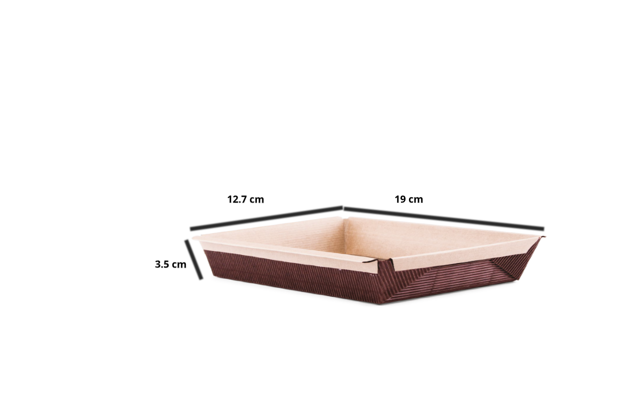 Molde de Papel para Hornear "Plum Cake", Hornear o Congelar