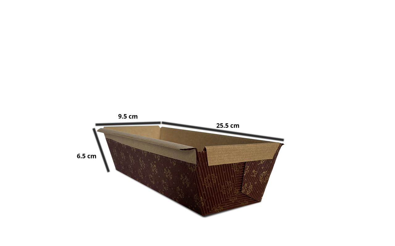 Molde de Papel para Hornear "Plum Cake", Hornear o Congelar
