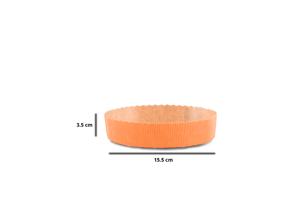Molde de papel corrugado para hornear, "Practi Tarta"