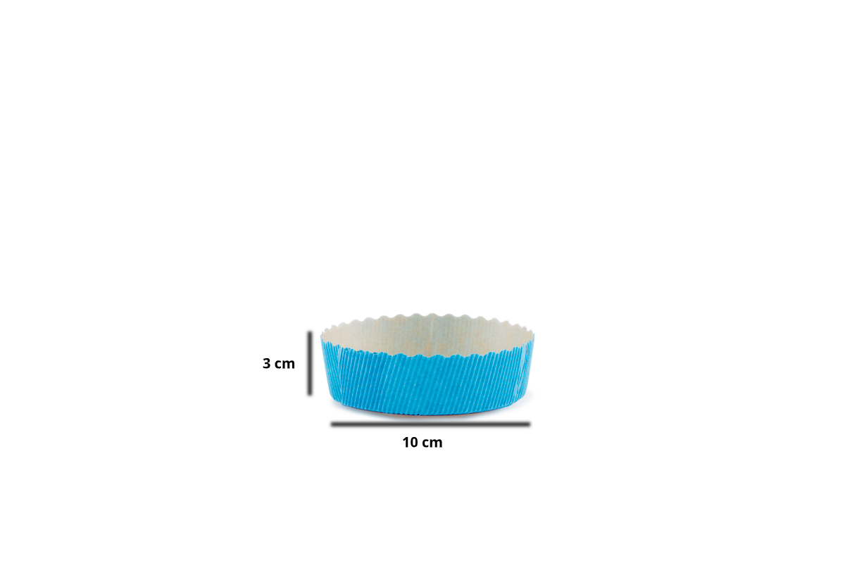Molde de papel corrugado para hornear, "Practi Tarta"