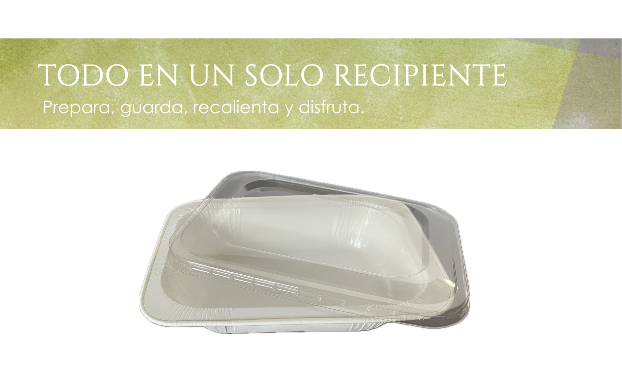 Charola de Papel con Tapa