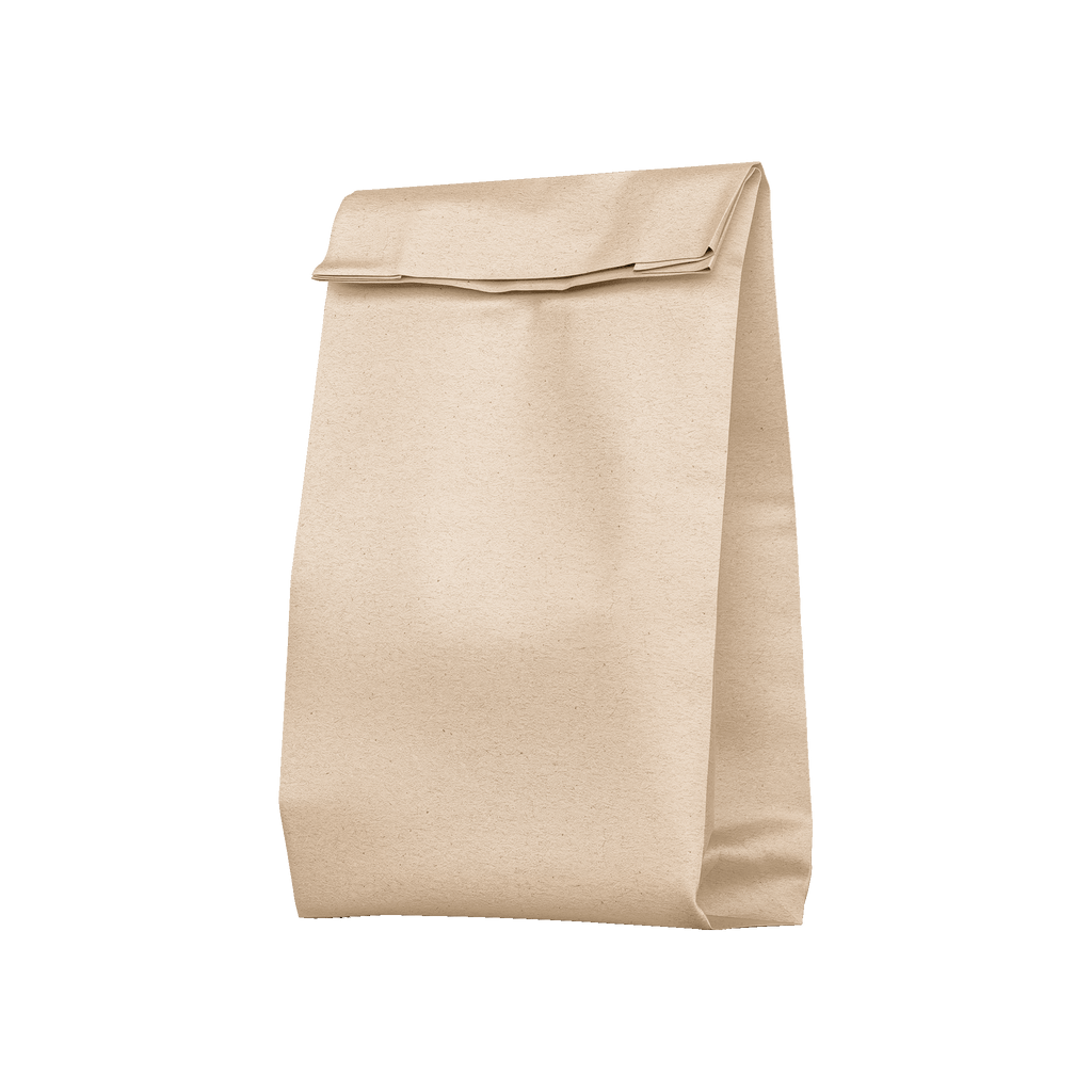 Bolsa kraft para enviar alimentos