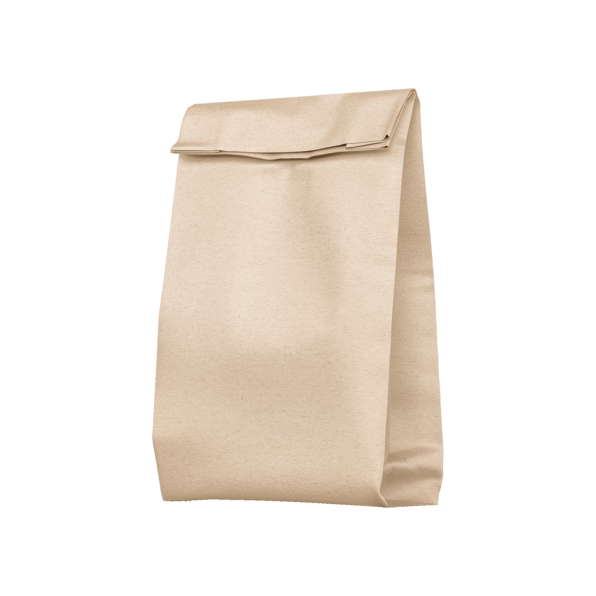 Bolsa kraft para enviar alimentos