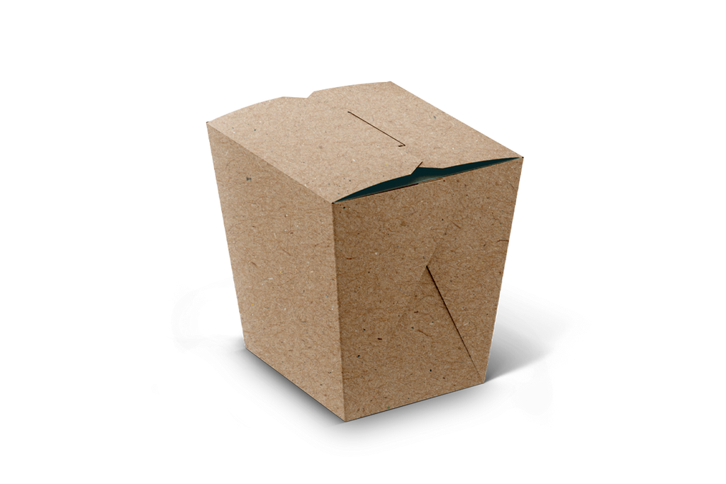 Caja para comida china kraft