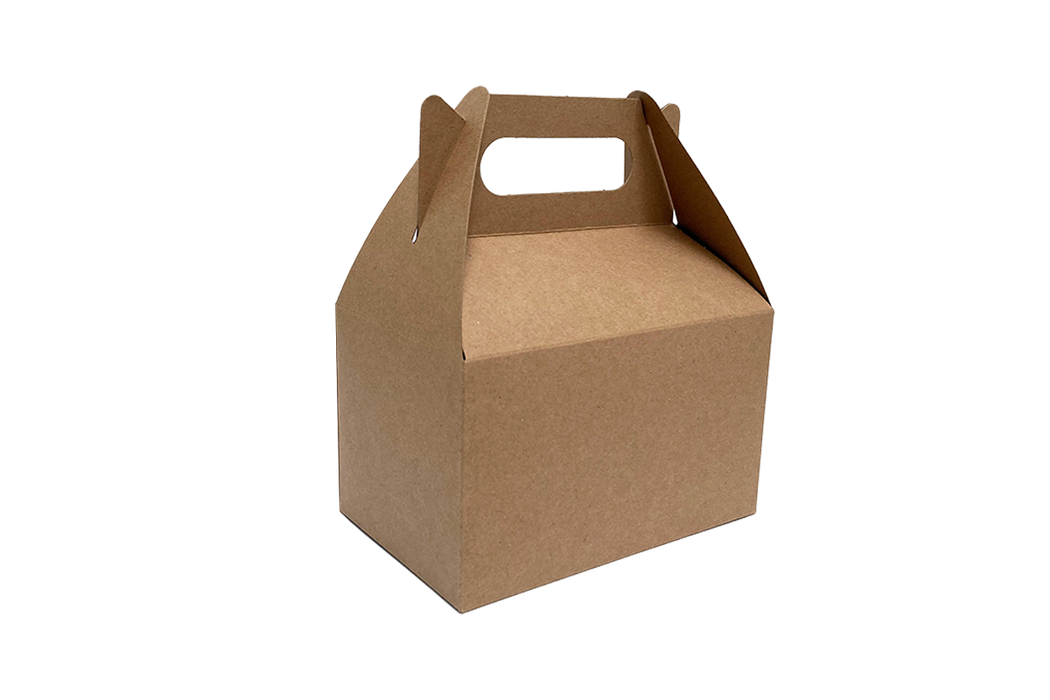 Caja Lunch de Cartón Kraft