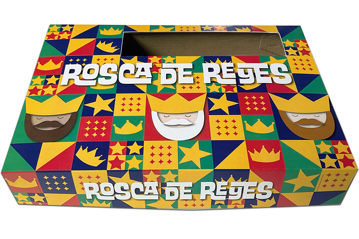 Caja para Rosca de Reyes 2023