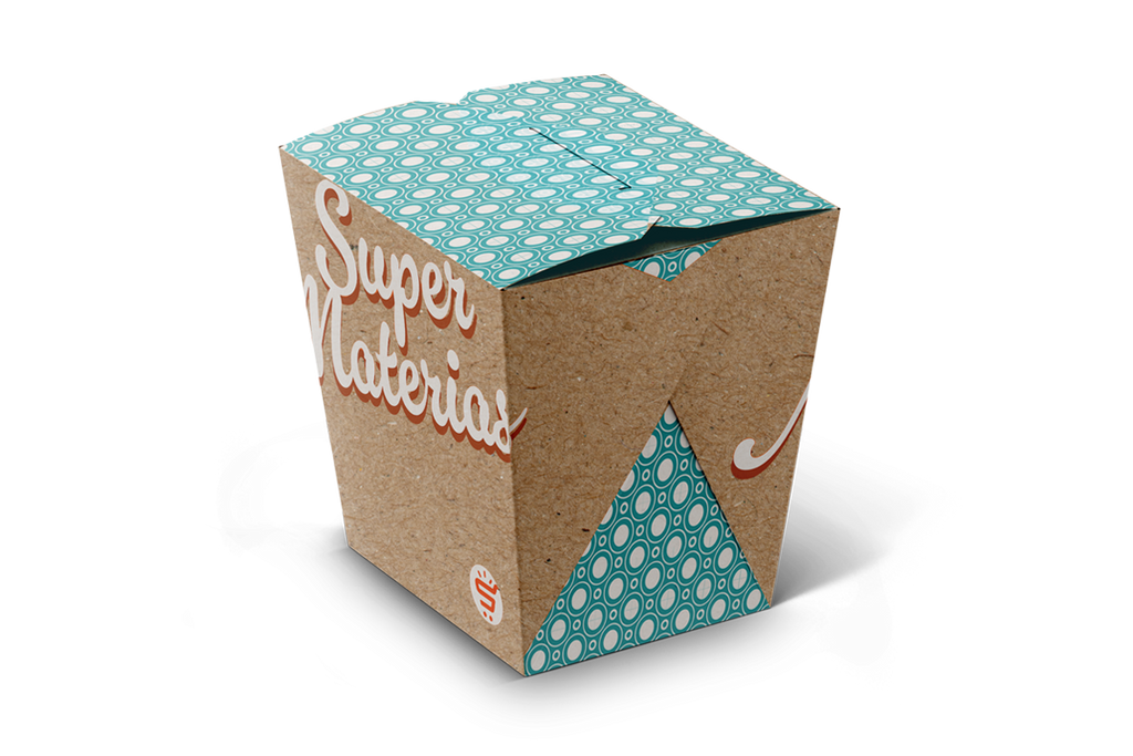 Caja para comida china personalizada