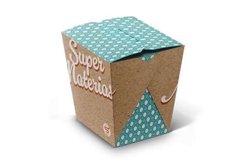 Caja de Cartón tipo Boxlunch Chica Kraft (100 pzs)