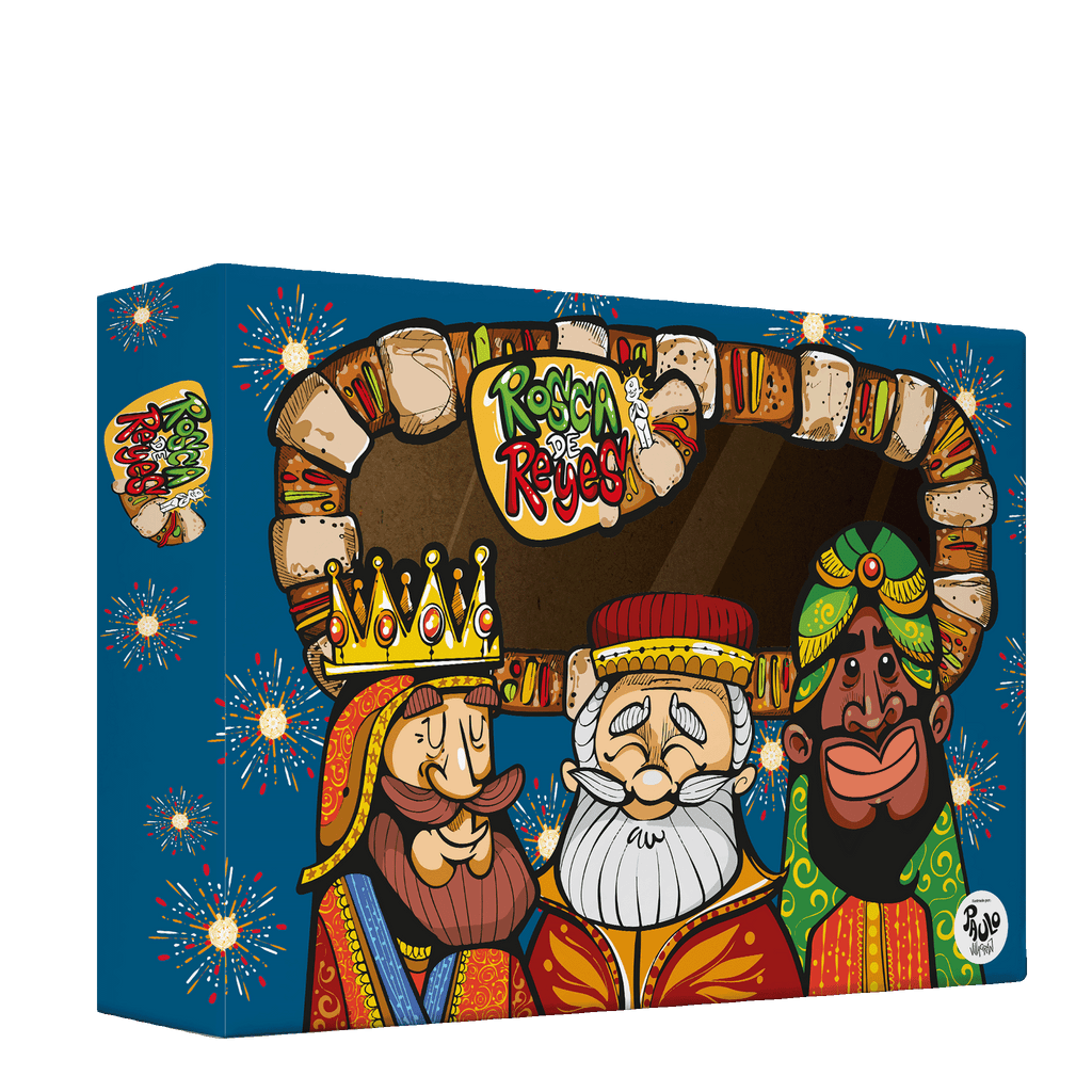 Caja para la rosca de reyes