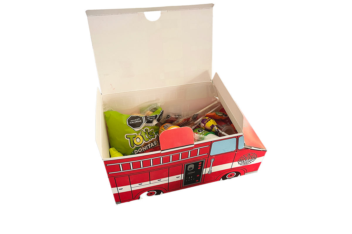 Cajita para lunch, regalos, juguetes para el dia del niño