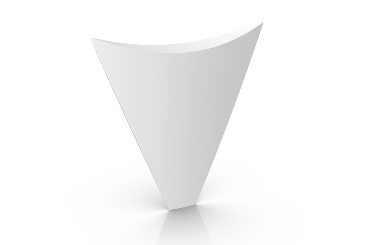 Cono para crepa con tapa