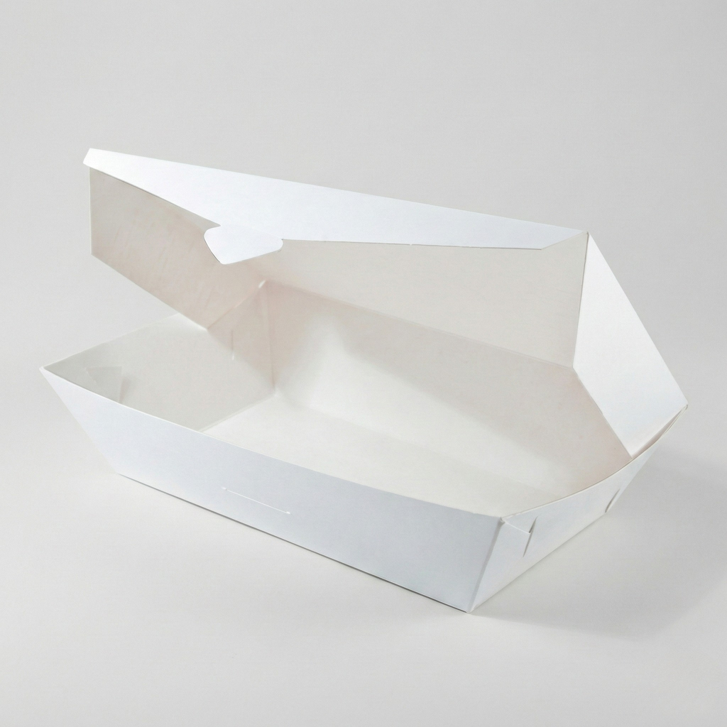 Contenedor de cartón para comida para llevar