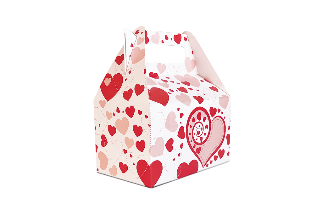Caja Lunch San Valentin corazones