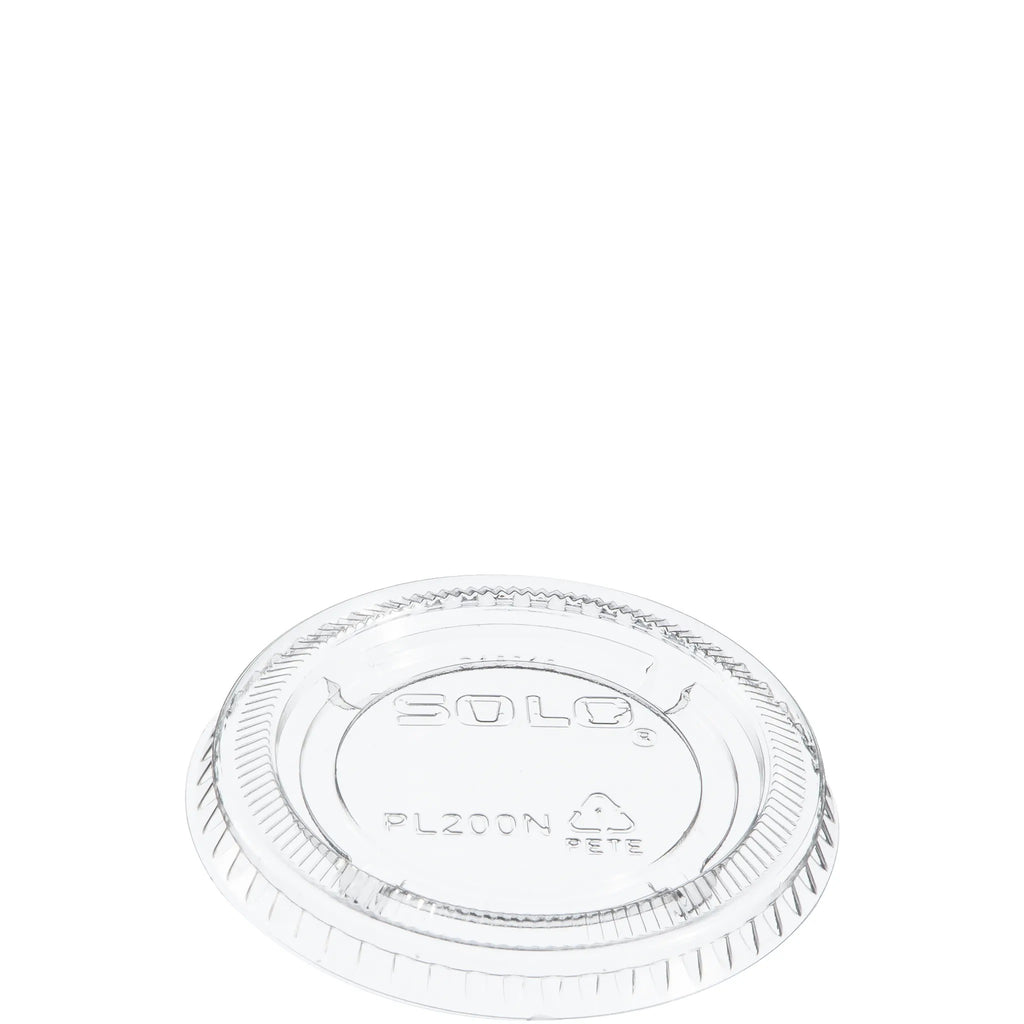 Vasito de Plástico Traslúcido para Salsas y Aderezos, (Soufflé) Marca SOLO® (2,500 pzas.)
