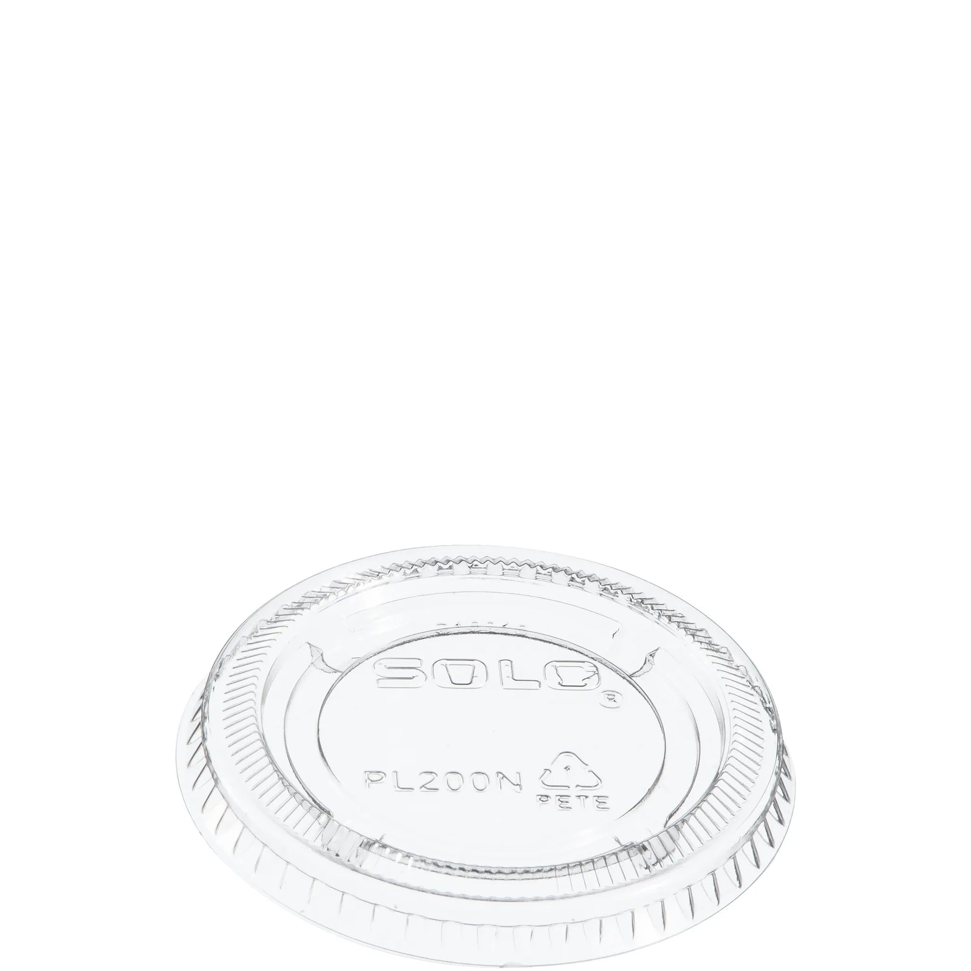 Vasito de Plástico Traslúcido para Salsas y Aderezos, (Soufflé) Marca SOLO® (2,500 pzas.)