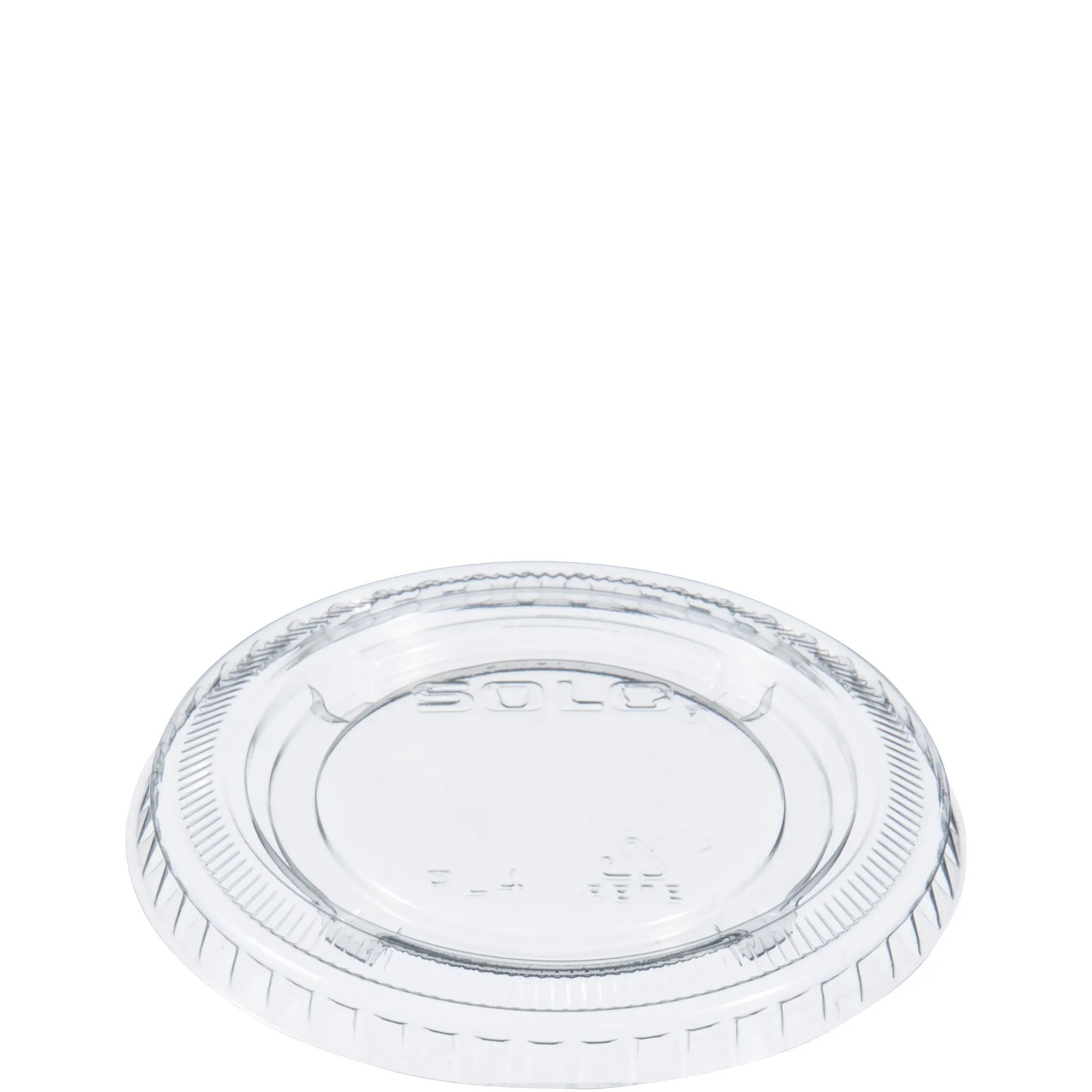 Vasito de Plástico Traslúcido para Salsas y Aderezos, (Soufflé) Marca SOLO® (2,500 pzas.)