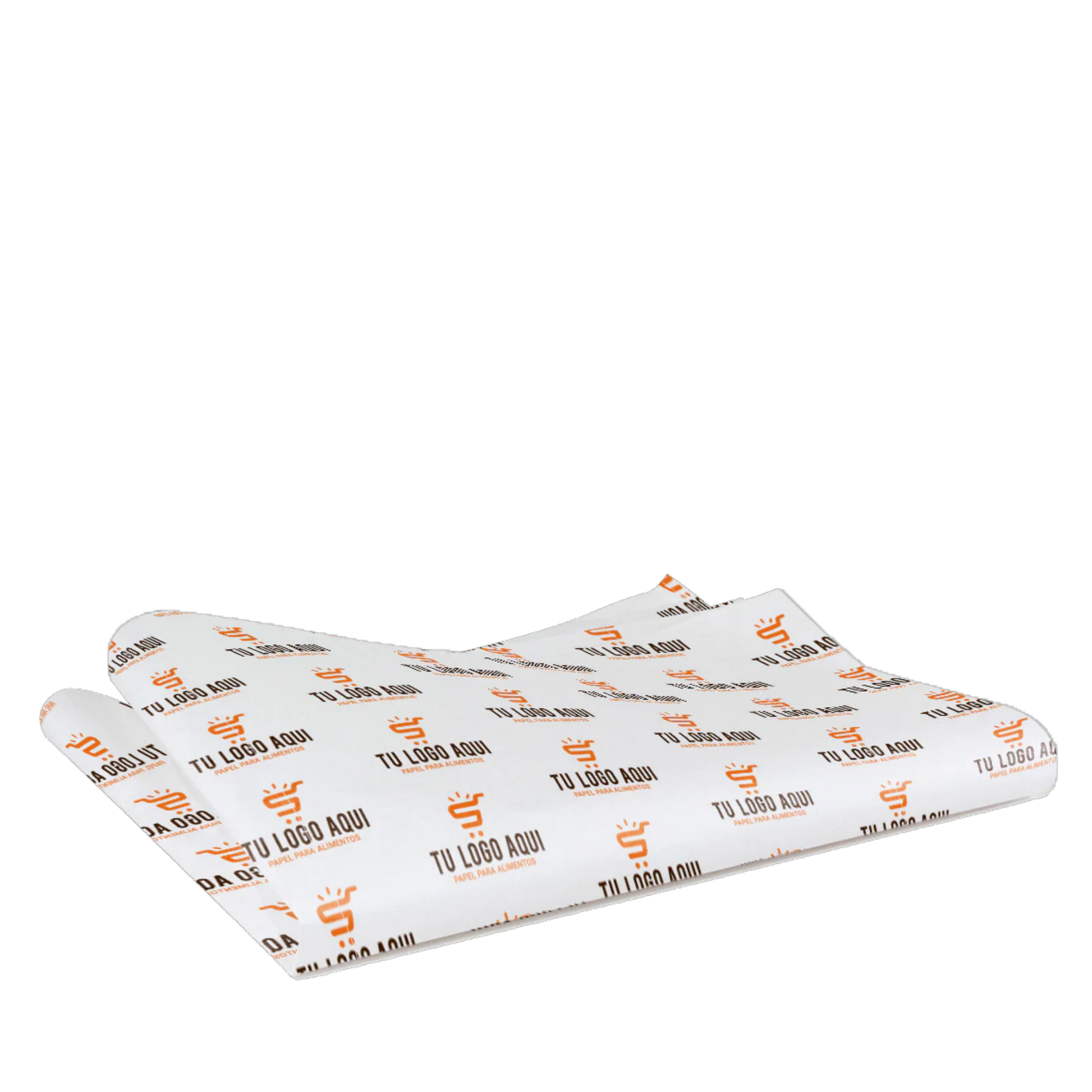 Papel grado alimenticio personalizado con tu logotipo