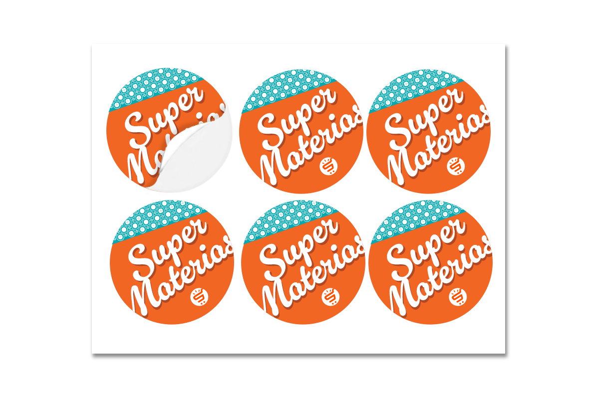 Etiqueta Adhesiva (Sticker) Circular