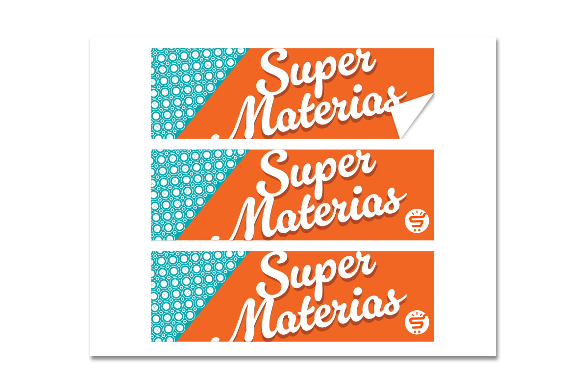 Etiquetas Adhesivas (Stickers) Rectangulares Grandes