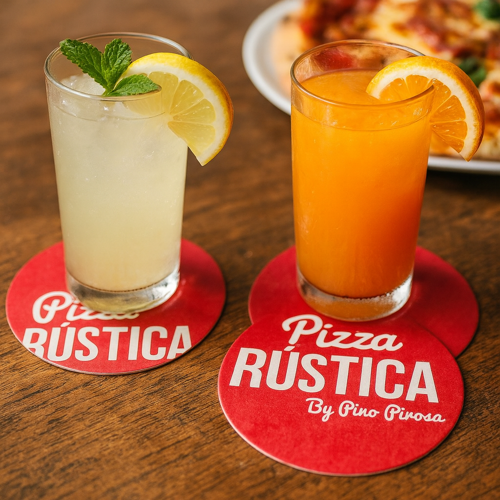 Posa vasos de carton personalizados