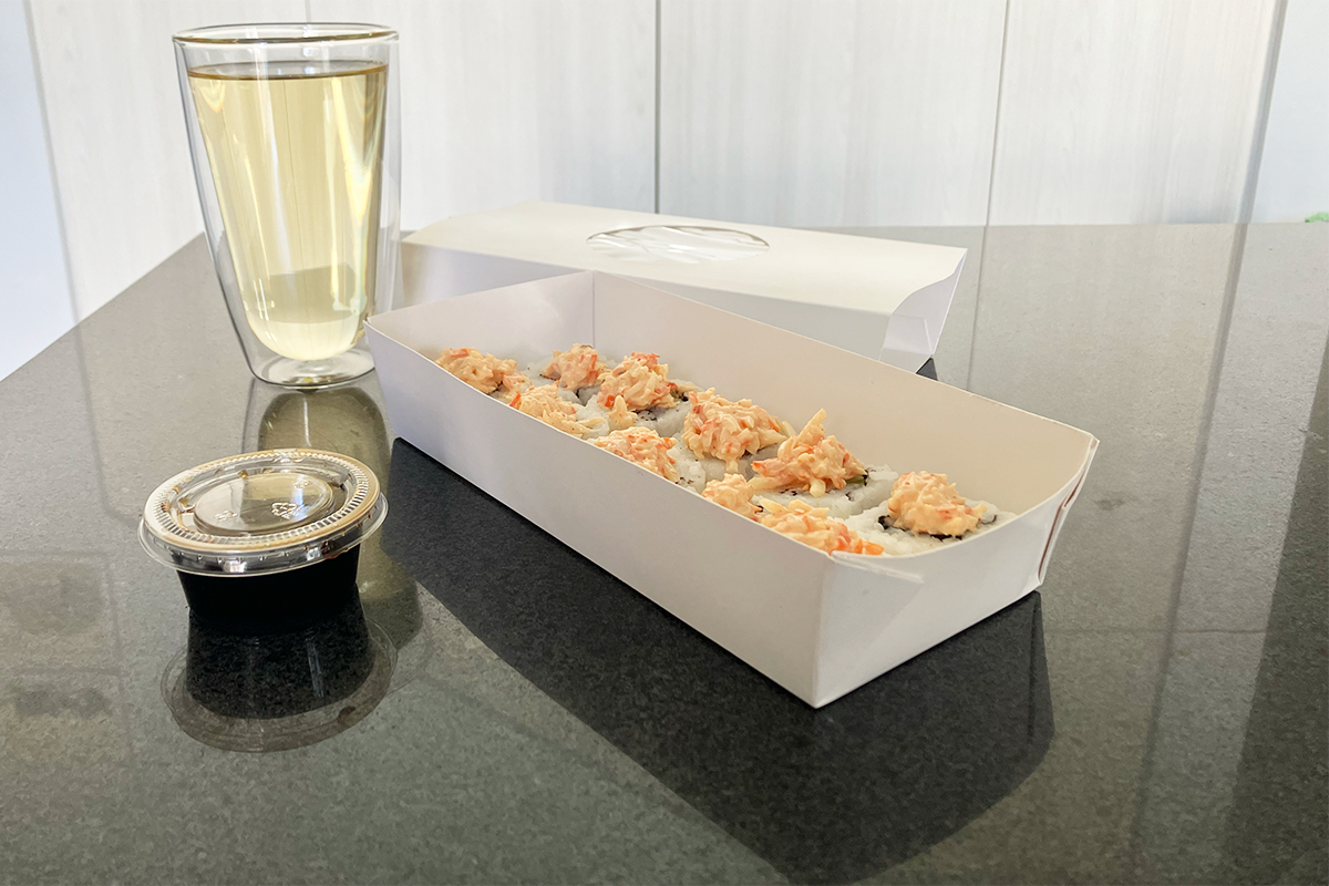 Caja para sushi