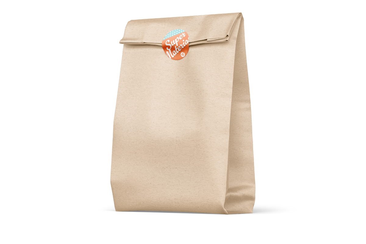 Bolsa fondo cuadrado sin impresion