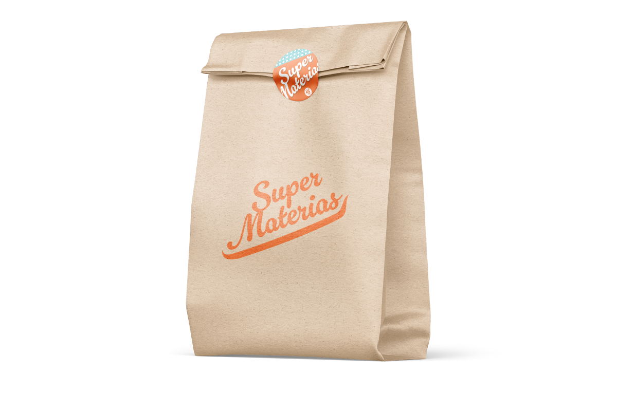Bolsa fondo cuadrado personalizada 1 color