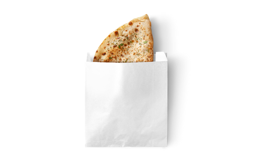 Bolsa blanca de papel para sandwiches, galletas