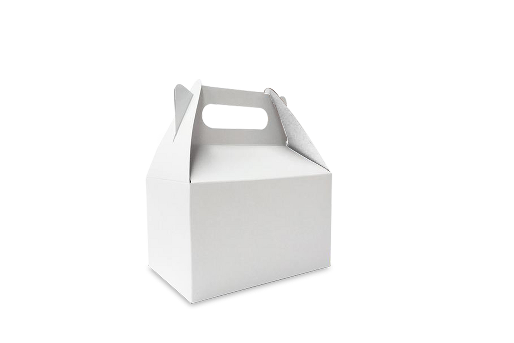 Caja para lunch chica blanca