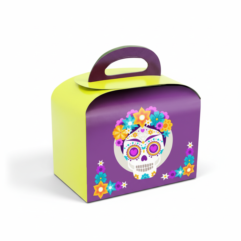 Caja tipo cajita feliz impresa personalizada