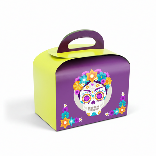 Caja tipo cajita feliz impresa personalizada