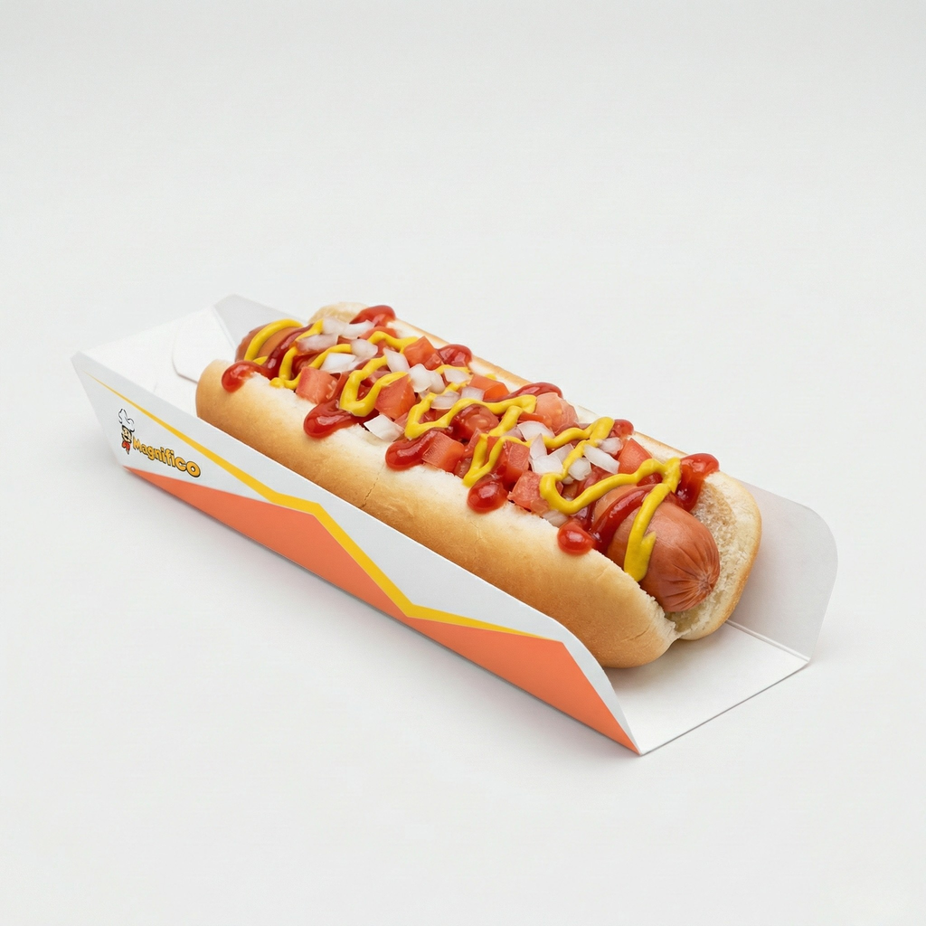 Charola para Hot Dogs con impresión personalizada