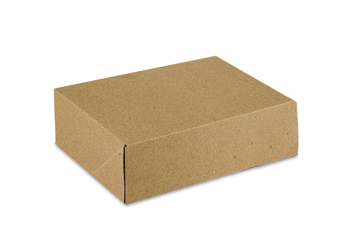 Caja para 6 Cupcakes de cartón Kraft
