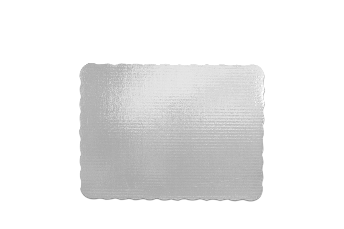 Base para Pastel Rectangular Blanca