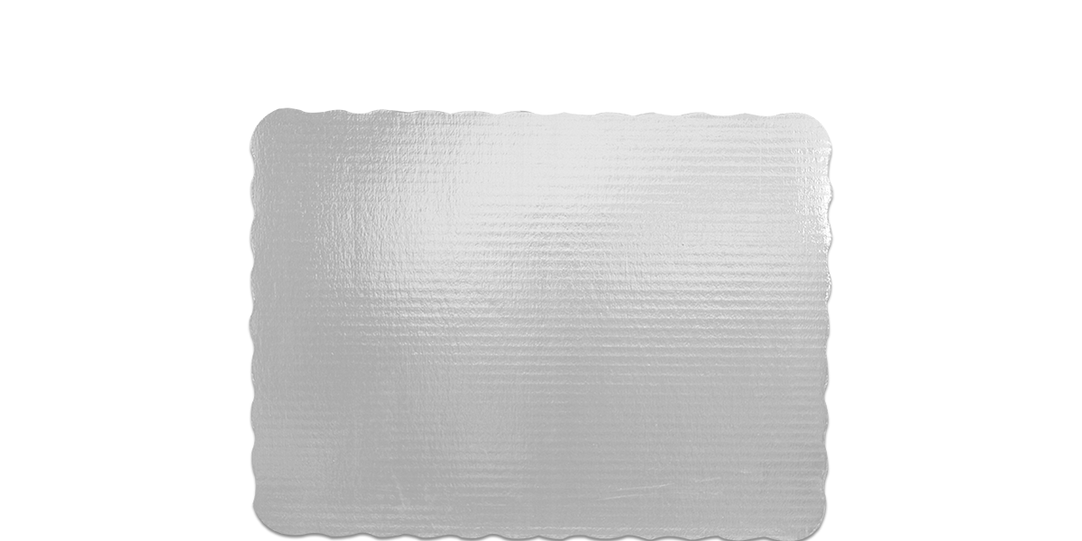 Base para Pastel Rectangular Blanca, 50 pzas. — Super Materias
