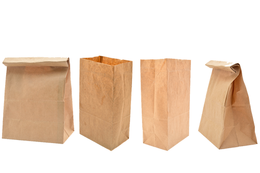Bolsas de Papel para Enviar Alimentos Super Materias