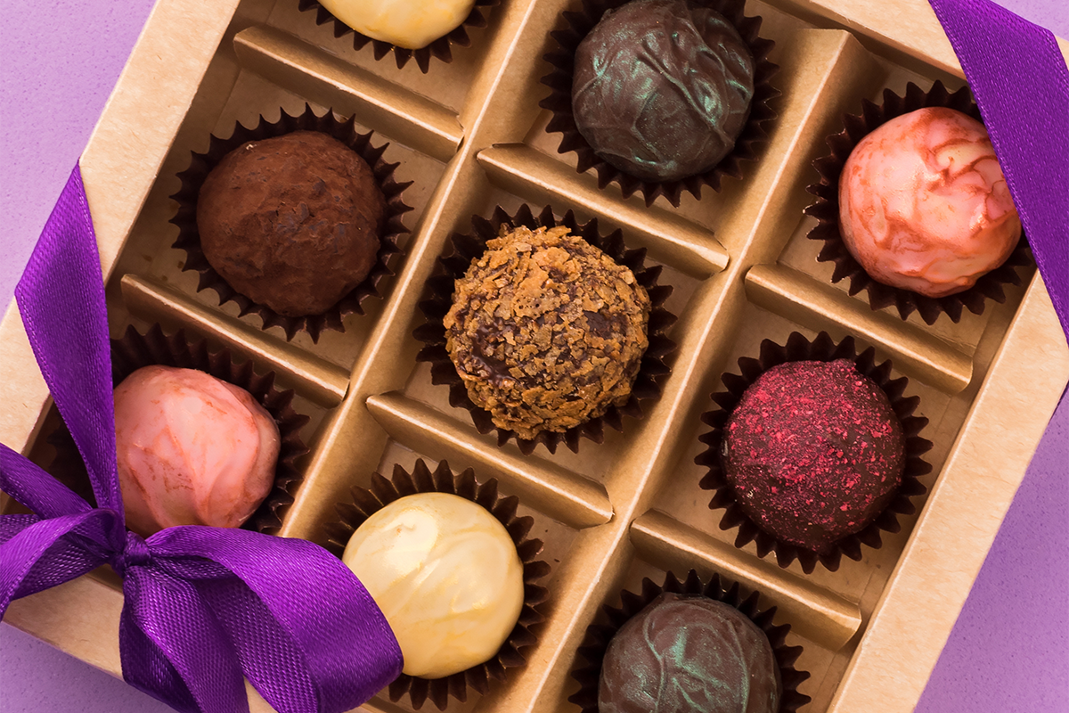 capacillo para chocolates o trufas