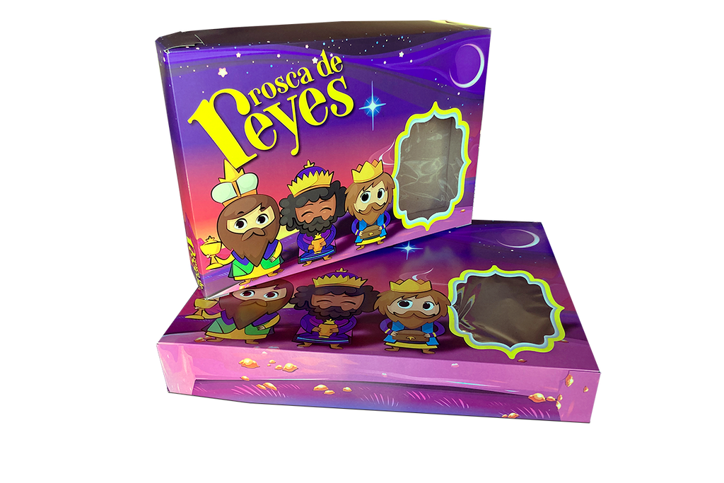 Caja para la Rosca de reyes