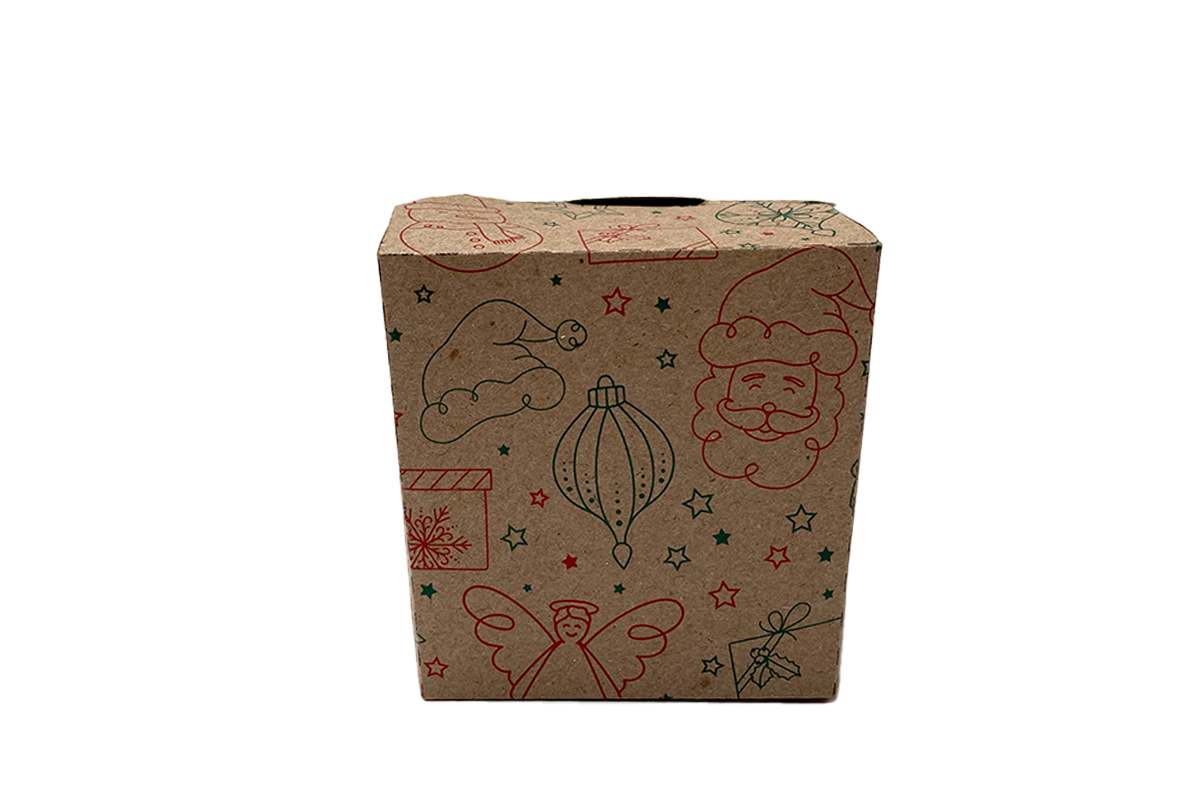 caja para comida china 26 oz especial de navidad