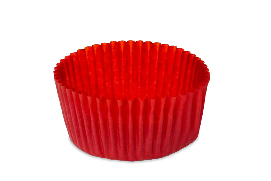 Capacillo no. 74 Rojo, diámetro 5 cm., altura 4 cm.