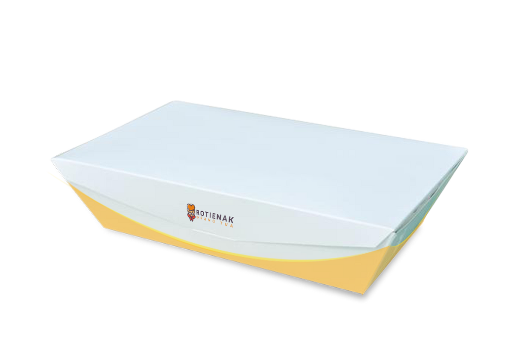 Contenedor de carton personalizado rectangular